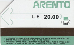 PHONE CARD PROTOTIPO EGITTO URMET  (E105.40.2 - Egipto