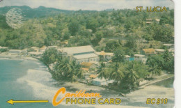 PHONE CARD ST LUCIA  (E105.19.5 - Saint Lucia