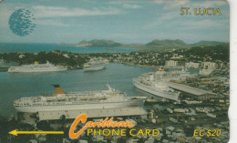 PHONE CARD ST LUCIA  (E105.19.1 - Santa Lucía