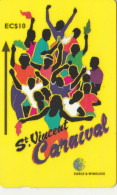 PHONE CARD ST.VINCENT GRENADINES  (E105.10.5 - St. Vincent & The Grenadines