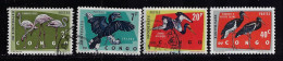 CONGO DEMOCRATIC REP. 1963 SCOTT #432,435,439,442 USED - Used