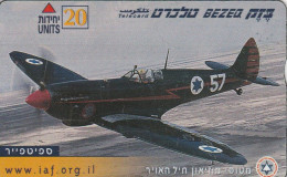 PHONE CARD ISRAELE AEREO  (E106.38.7 - Israël