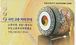 PHONE CARD COREA SUD  (E106.27.4 - Korea (Zuid)