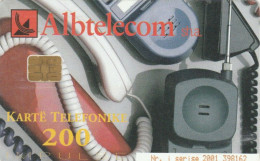 PHONE CARD ALBANIA TIR 10000  (E106.12.6 - Albanie
