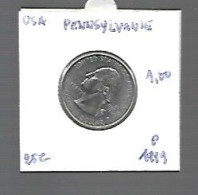 USA Pennsylvanie - 1999-2009: State Quarters