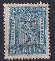 NORWAY 1867 - Canceled - Sc# 14 - Used Stamps