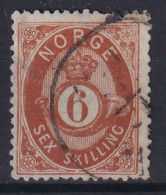 NORWAY 1875 - Canceled - Sc# 20 - Usados