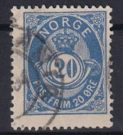 NORWAY 1886 - Canceled - Sc# 44 - Oblitérés