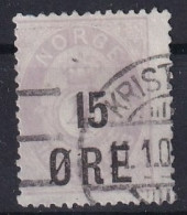 NORWAY 1908 - Canceled - Sc# 62 - Usati