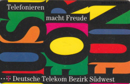 PHONE CARD GERMANIA SERIE A TIR 60000  (E107.25.3 - A + AD-Series : D. Telekom AG Advertisement