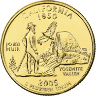 États-Unis, California, Quarter, 2005, U.S. Mint, Denver, Golden, FDC - 1999-2009: State Quarters