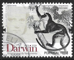 Portugal – 2009 Darwin 0,68 Used Stamp - Oblitérés