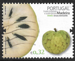 Portugal – 2009 Madeira Fruits 0,32 Used Stamp - Usati