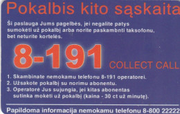 PHONE CARD LITUANIA  (E108.28.2 - Lituanie