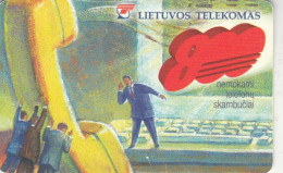 PHONE CARD LITUANIA  (E108.27.5 - Litauen