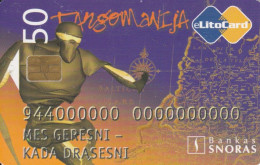 PHONE CARD LITUANIA  (E108.27.3 - Litauen