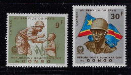 CONGO DEMOCRATIC REP. 1965  SCOTT #555,558 MNH - Neufs