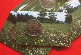 Latvia 2 Euro 2016 CoinCard "Cow" BiMetallic UNC - Lettland