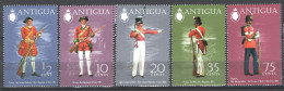 Antigua 1973 Y.T.298/302 **/MNH VF - 1960-1981 Autonomie Interne