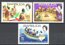 Barbuda 1969 Y.T.32/34 **/MNH VF - Barbuda (...-1981)