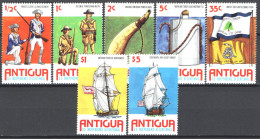Antigua 1976 Y.T.415/21 **/MNH VF - 1960-1981 Autonomia Interna