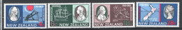 Nuova Zelanda 1969 Y.T.493/96 **/MNH VF - Neufs