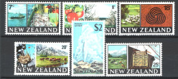 Nuova Zelanda 1968 Y.T.476/81 **/MNH VF - Ungebraucht