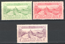 Nuova Zelanda 1925 Y.T.180/2 **/MNH VF/F - Unused Stamps