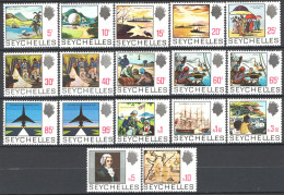 Seychelles 1968 Y.T.252/57,258/66 **/MNH VF - Seychelles (...-1976)