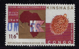 CONGO DEMOCRATIC REP. 1969  SCOTT #637 USED - Usati