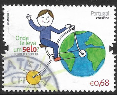 Portugal – 2011 School Mail 0,68 Used Stamp - Gebraucht