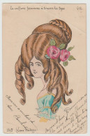 MODE / La Coiffure Femme à Tavers Les âges : 1845 (Louis Philippe). - Mode