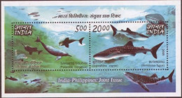 INDIA 2009 INDIA PHILIPPINES JOINT ISSUE MINIATURE SHEET MS MNH - Unused Stamps