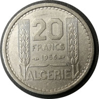 1956  - 20 Francs Turin  Algérie - Algérie