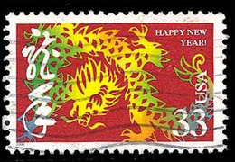 Etats-Unis / United States (Scott No.3370 - Year Of The Dragon) (o) - Oblitérés