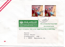 61205 - Österreich - 1983 - 2@3S Tennis A DrucksBf WIEN -> Westdeutschland - Storia Postale