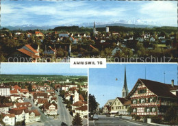 11995523 Amriswil TG Panorama Stadtblick Strassenpartie Amriswil - Altri & Non Classificati