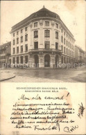 11943433 Basel BS Schweizerischer Bankverein  Basel BS - Autres & Non Classés