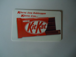 GREECE  USED CARDS  KIT KAT CHOKOLATA - Griechenland