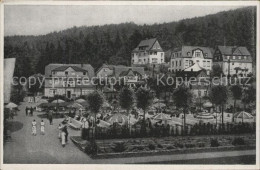 42213382 Oberschlema Erzgebirge Konzertgarten Kurhaus  Oberschlema Erzgebirge - Bad Schlema