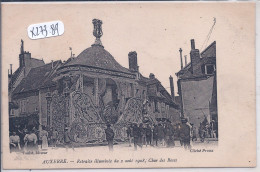 AUXERRE- RETRAITE ILLUMINEE DU 2 AOUT 1908- CHAR DES ROSES - Auxerre