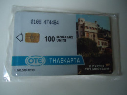 GREECE  USED CARDS 1993   O108  ME GRAMMH NAYPLIO WITH LINE - Griechenland