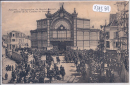 AUXERRE- INAUGURATION DU MARCHE COUVERT- ARRIVEE DE M COMBES AU BANQUET - Auxerre