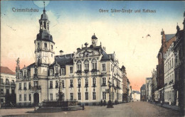 42209940 Crimmitschau Siber-Strasse Mit Rathaus Crimmitschau - Crimmitschau