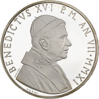 Vatican, 10 Euro, Pape Benoit XVI, BE, 2011, Rome, Argent, FDC - Vatican
