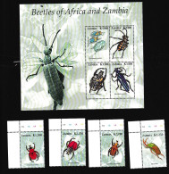 Zambia 2005 Insects Beetles - Zambia (1965-...)