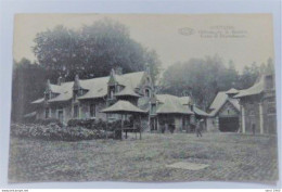 Houtaing "ATH" - Château De La Berlière - Châlet De Chasse, Façade - Circulé: 1924 - 2 Scans. - Ath