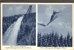 42206452 Johanngeorgenstadt Hans Heinz Schanze Skispringen 70 M Sprung Des Norwe - Johanngeorgenstadt