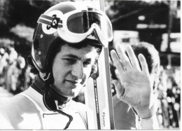 Sports (Ski Alpin, Descente) Photo De Presse De Franz Klammer (Abschied? Adieux! Keystone 1981) - Sport