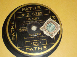 DISQUE 78 TOURS CONCERTS PARISIENS JOVATTI 1928 - 78 T - Discos Para Fonógrafos